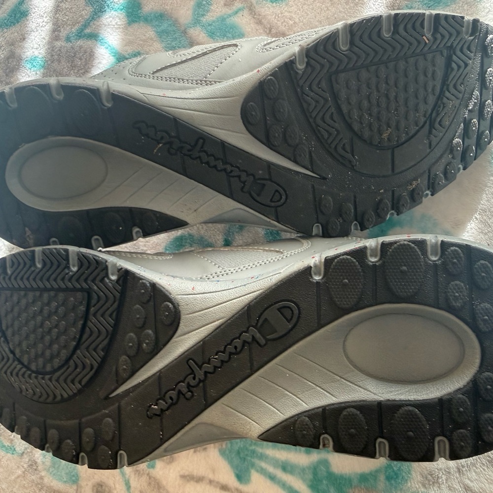 Champion Gray Mesh Men's Sneakers - Picture 3 of 3